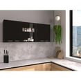 thumbnail image 2 of Olimpo 150 Wall Double Door Cabinet With Glass, Four Interior Shelves, Glass Cabinet, 2 of 7