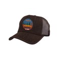 thumbnail image 2 of Gravity Outdoor Chapeau de Camionneur Réglable en Paille Yosemite - Marron, 2 of 2