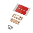 thumbnail image 4 of Magnetic Cabinet Door Catch, Stainless Steel Door Magnet for Kitchen Cabinets, Drawers, Closets, Cupboards & RVs, 4mm Thin Gap-Free Closure, Easy Install with Adhesive Tape or Screws, 4 of 4