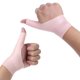 thumbnail image 2 of 2 uds Gel de silicona soporte de muñeca tirantes guantes de compresión sin dedos estabilizador de pulgar para aliviar el dolor artritis tendinitis oso de fresa  Hogar, 2 of 4
