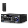 thumbnail image 1 of Amplificador Daakro AK45 Receptor estéreo Bluetooth 5.0 300W, 1 of 8