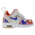thumbnail image 2 of Nike Air Max 1 SE EZ Infant/Toddler Shoes Size 4, Color: Sail/Football Grey/Blue Joy, 2 of 4