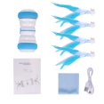 thumbnail image 4 of Billuyoard Juguete interactivo para gatos, juguetes eléctricos automáticos móviles de velocidades con luces de colores, suministros para mascotas Suministros para perros Azul Billuyoard PT001627-03, 4 of 6