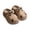 M48 Brown, variant on Summer Toddler Kids Lightweight Classic Clogs Swivel Ankle Strap Letter Print Resistant Sandals Outdoor Breathable Footwear Cute Eva Water Shoes Size 3-4 Years White
