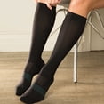 thumbnail image 4 of Copper Fit ICE Menthol Infused Black Compression Socks, Small/Medium, 4 of 5