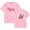 Pink, variant on The Apothecary Diaries Fashionable and casual women's men's street fashion short sleeved T-shirt top