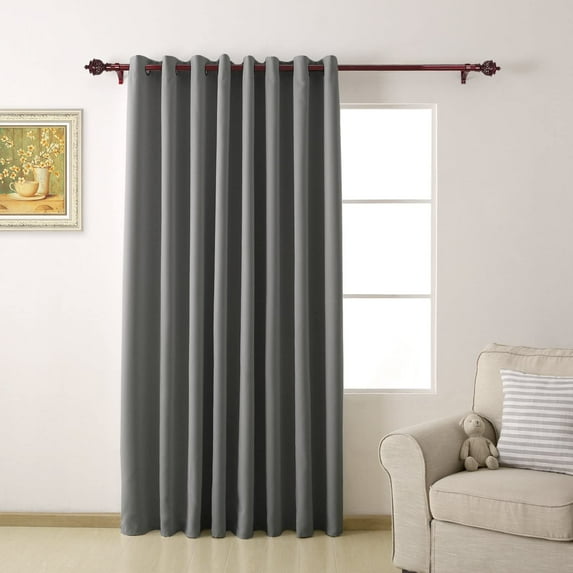 Deconovo Solid Grommet Top Blackout Curtains 1 Panel