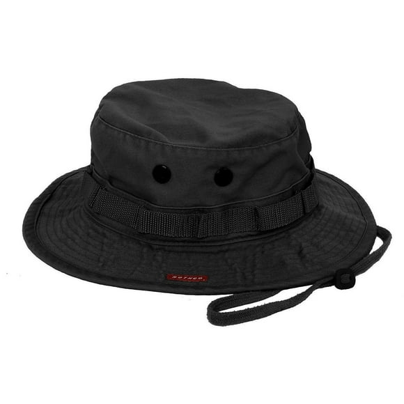 Rothco Vintage Boonie Hat - Black, 7