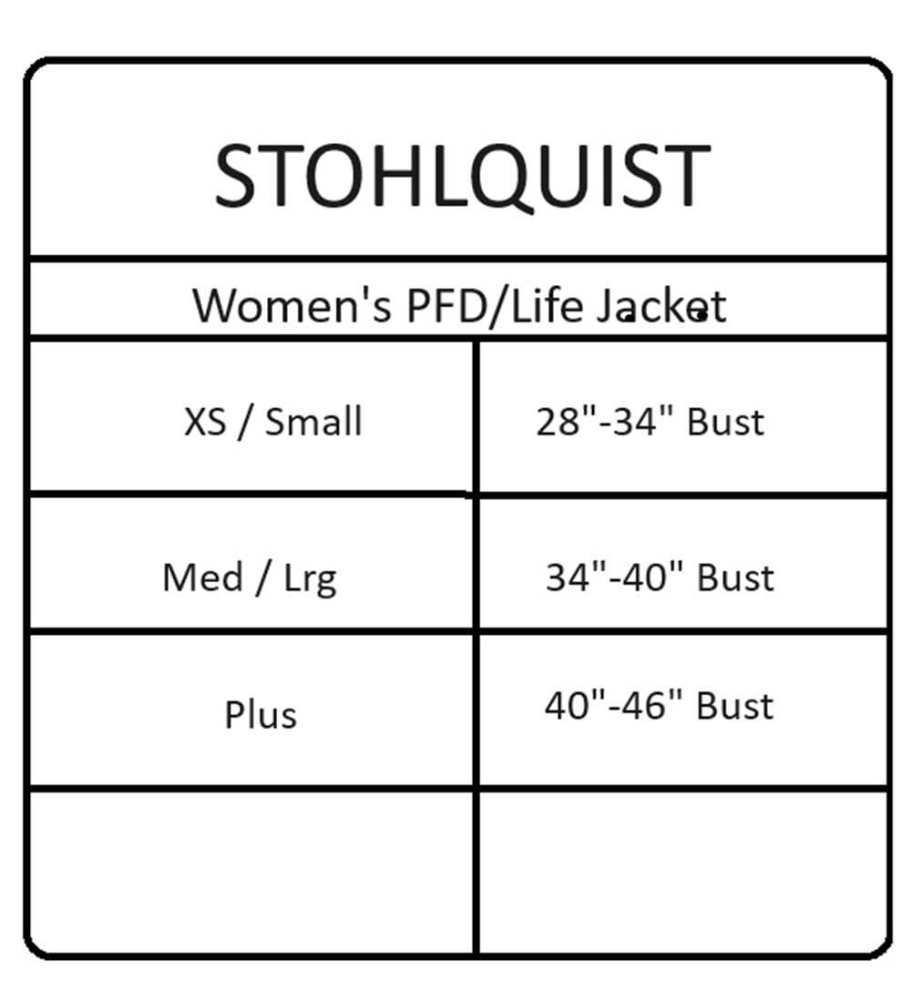 Stohlquist Women's Flo (PFD) Lifejacket Navy XS/S