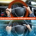 thumbnail image 2 of Heated Steering Wheel Cover - Winter Hand Warmer Universal Car Steering Heater, 2 of 9