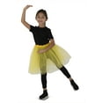 thumbnail image 3 of Dress Up America Tutu for Girls, 4 Layered Tulle Ballet Skirt for Children and Toddlers - 15" in Length (Yellow), 3 of 4