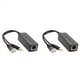 thumbnail image 1 of 2X Divisor PoE Mini Gigabit 10/100/1000Mbps Divisor POE Salida CC 12V Alimentación A Través de Ethernet IEEE 802.3af para IP Came Negro, 1 of 5