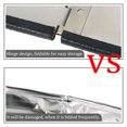 thumbnail image 4 of Unique Bargains Stainless Steel Foldable Kitchen Wall Oil Splash Guard Block Cover 40 x 38cm, 4 of 6