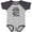 Baseball Heather and Navy, variant on Inktastic Happy Birthday to the Sweetest Cousin in the World Girls Baby Bodysuit