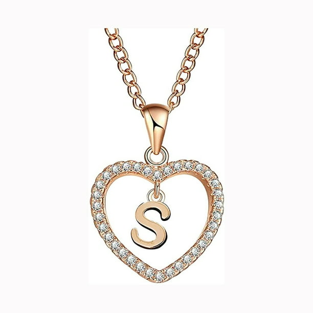 Necklaces for girlfriend name sale
