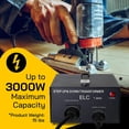 thumbnail image 4 of Transformador convertidor de voltaje ELC Serie T 3000W 110-220V, 4 of 7