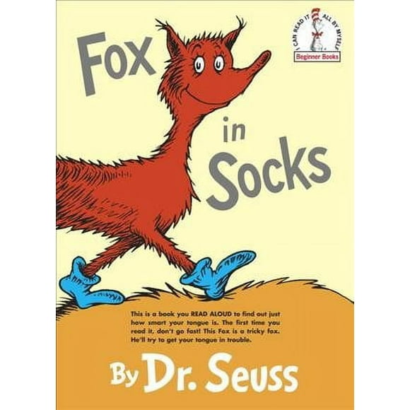 Pre-owned Fox in Socks, Hardcover by Seuss, Dr., ISBN 0394800389, ISBN-13 9780394800387