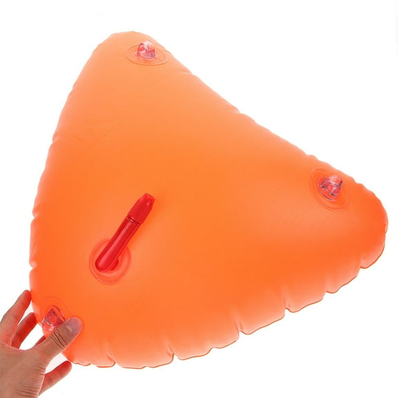 NICEXMAS Anti-Tip Canoe Bag Float Bag Orange 2Pcs