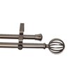 thumbnail image 1 of Central Design 4762-665 Caisse 0,81 Po. Tringle à Rideaux Double, 66-120 Po. - Nickel Satiné, 1 of 1