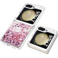 thumbnail image 4 of Glitter Clear Sparkly Bling Case for Samsung Galaxy Z Flip5, Flowing Liquid Quicksand Cover Soft TPU Phone Case for Samsung Galaxy Z Flip 5  Rose Gold, 4 of 12