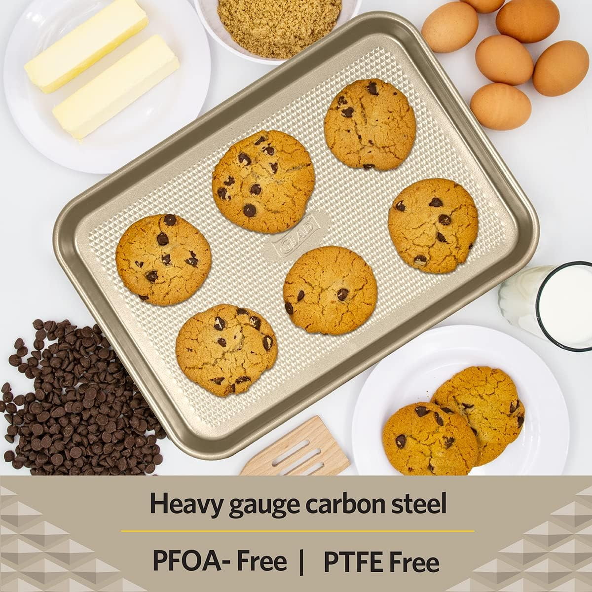 Flat Edge Cookie Sheet Pan – Affamata