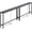 Black, variant on 78.8 inch Narrow Console Table with Outlet, Sofa Tables, Behind Couch Table, Long Entryway Tables with Charging Station, for Living Room, Black