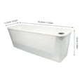 thumbnail image 2 of KONTONTY Plastic Planter Pcs Multi PP Sleek Profile Planters for Balcony Garden Vegetable Planting, 2 of 8
