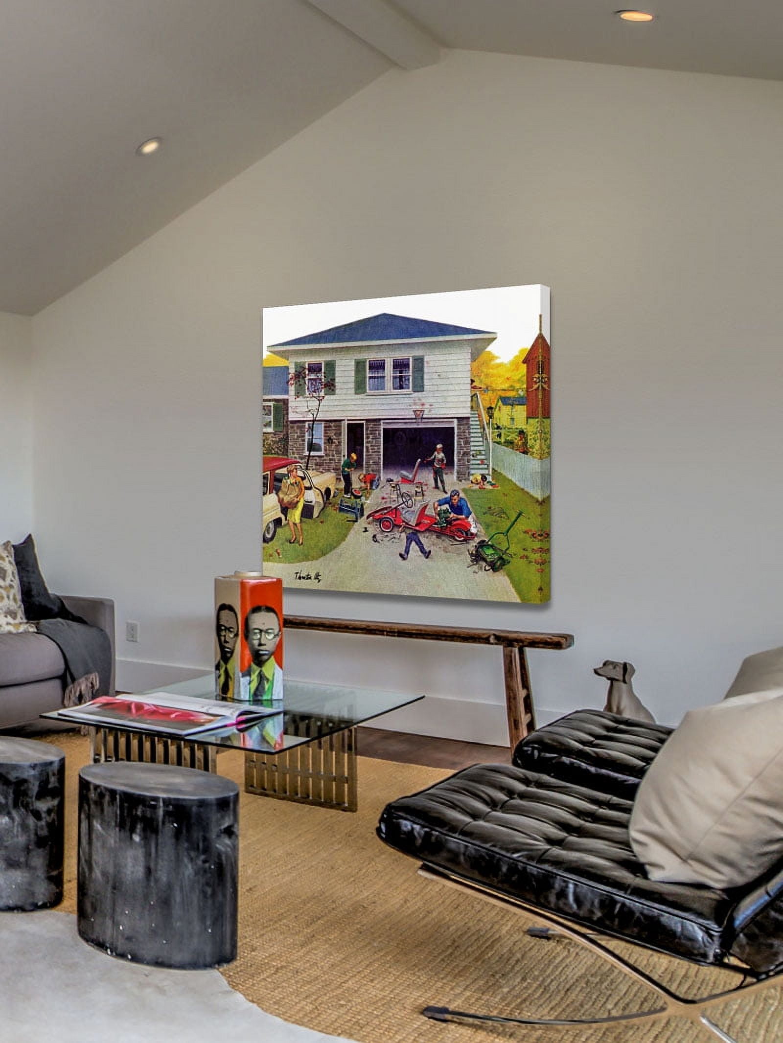 Marmont Hill "Ongoing Repair" Painting Print on Canvas