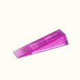 thumbnail image 2 of Crystal Windproof Flexible Door Stopper Resistant Finger Protector Creative Translucent Door Stops Door Holder (Purple), 2 of 3