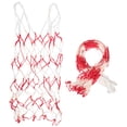 thumbnail image 3 of 2 bolsas de red para baloncesto, fútbol, fútbol, malla de almacenamiento, porta balones deportivos, bolsas de transporte para voleibol, fútbol y baloncesto., 3 of 6