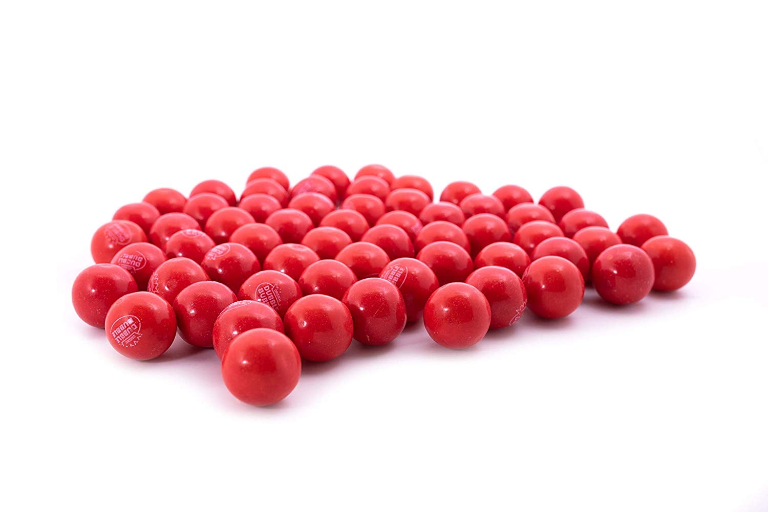 Hot Cinnamon Dubble Bubble Gumballs 3 LB Resealable Stand Up Candy