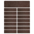 thumbnail image 1 of DOLITY 15 Pieces Non Skid Rug Stair Mats Stairs Step Treads Indoor Stair Runners Coffee, 1 of 9