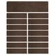 thumbnail image 1 of 15 peldaños de escalera cómodos para escalones de madera, peldaños de escalera, corredores de escalera, madera Café, 1 of 9