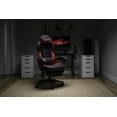 thumbnail image 6 of RESPAWN 110 Racing Style Gaming Chair, Reclining Ergonomic Leather Chair with Footrest, in Red (RSP-110-RED), 6 of 17