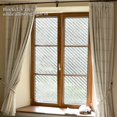 thumbnail image 3 of 45200 Cm Anti-peek Window Film Blackout Window Film Diagonal Stripe Pattern Window Film Electrostatic Film Non-adhesive Anti-uv Window Film For Kitche, 3 of 5