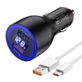 thumbnail image 1 of Cargador de coche Xiaomi 120W 67W Hypercharge Fast Charger negro, 1 of 9
