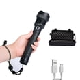 thumbnail image 1 of Linterna LED Recargable Shamjiam A89 18650/26650 Luz de Antorcha, 1 of 9