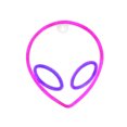 thumbnail image 1 of Led Alien Neon Light Colgante De Pared Lámpara De Neón Dormitorio Decoración Luz Decorativa Luz De Noche Yuarrent HA024895-02, 1 of 6