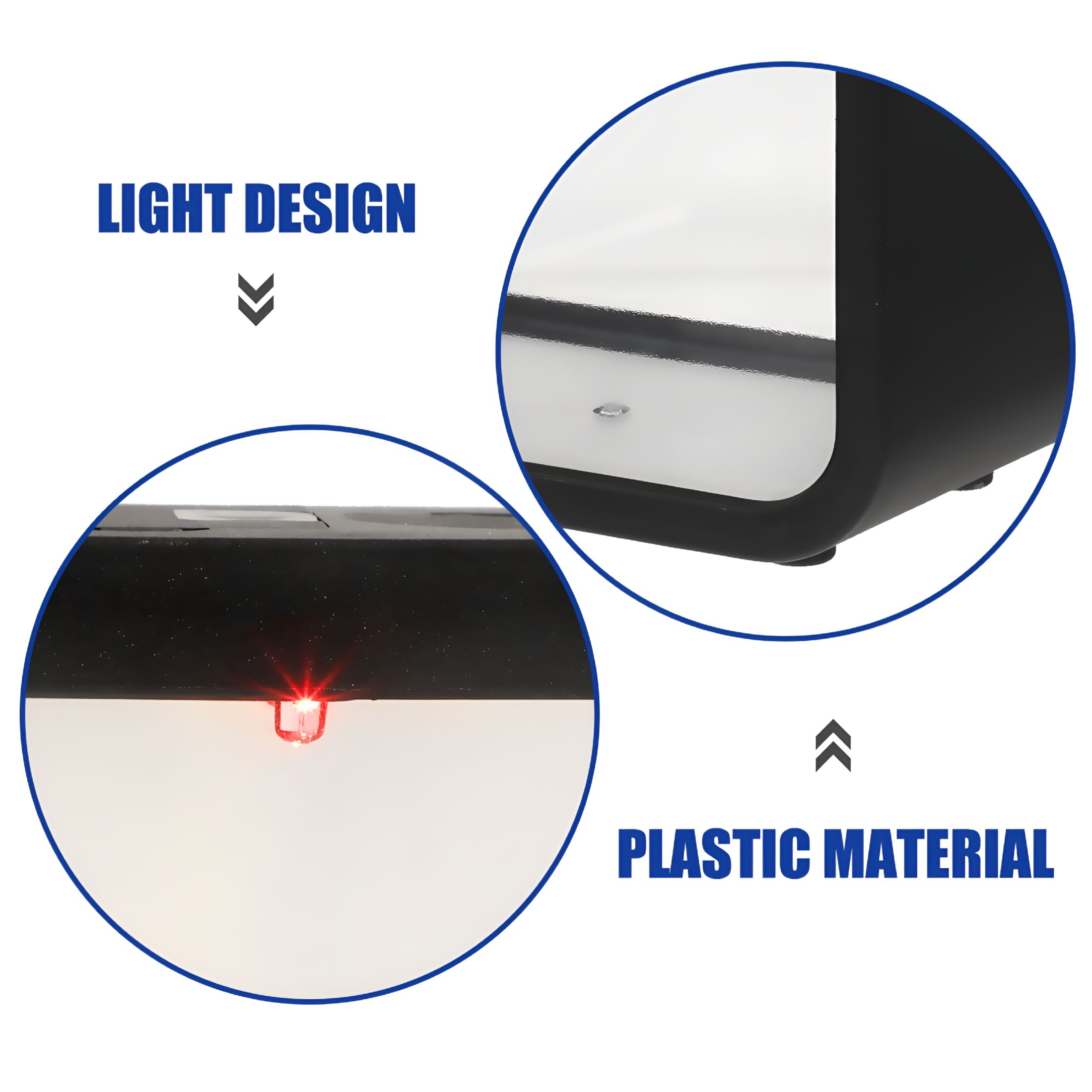 ACDANC Creative Aquarium Clear Fish Tank Small Betta Aquariums & Bowls Desktop Plastic 2 Count