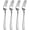 Silver, variant on 150 Pack Silver Plastic Forks, Heavy Duty Forks Disposable, Silver Plastic Cutlery Perfect for Weddings, Parties, Dinners