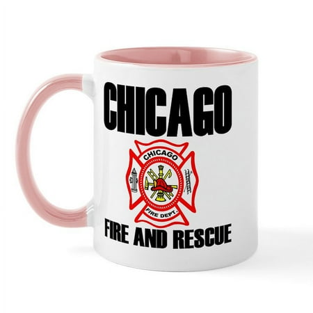 

CafePress - Chicago Fire Department Mug - 11 oz Ceramic Mug - Novelty Coffee Tea Cup