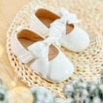 thumbnail image 3 of Soft Sole Leather Baby Shoes - Infant Baby Walking Shoes Moccasinss Rubber Sole Crib Shoes, 3 of 6