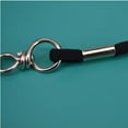 thumbnail image 4 of EQCOTWEA Metal Referee Whistles Silver and Black Lanyard for Football Sport Use, 4 of 6