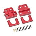 thumbnail image 2 of HILABEE Rear Axle Spring Plate Fixing Seat Parts Easy to Install Accessories DIY Modified Tie Rod Replace Parts for MN82S 1/12 RC Car Red, 2 of 9