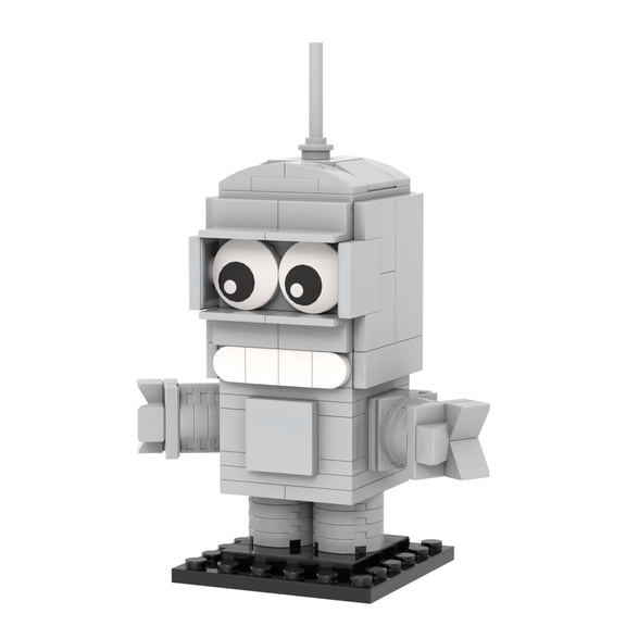 MOOXI Futura Bander Brickheadz Building Block Set,Classic Creative Building Blocks Children Kit,Gifts for Kids(110pcs)