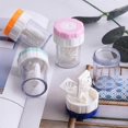 thumbnail image 3 of 4 pieces contact lens case, contact lens cleaner, cleaning lens case, 3 of 5