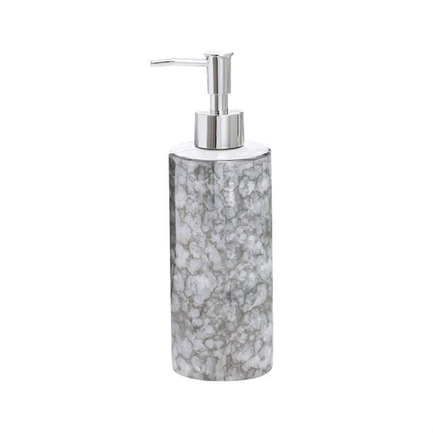 Dispensador de jabón líquido de cerámica for encimera, baño, cocina, manos o lavavajillas, 390 ml