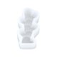 thumbnail image 1 of Candle Molds Silicone Easy Demoulding Food Grade Silicone DIY Chocolate Cake Mould for DIY Crafts Home DecorationLove Heart, 1 of 4