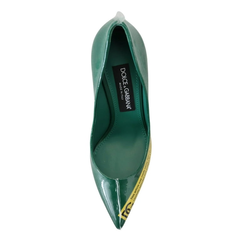 Dolce gabbana green shoes sale