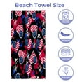 American Flag Extra Long Beach Towels 4th Of July Men Beach Towel how-to-test-a-120-volt-motor